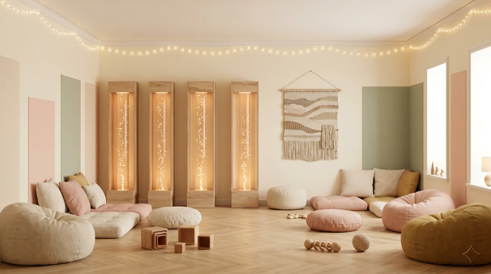 Sensory themed role-play room at Little World